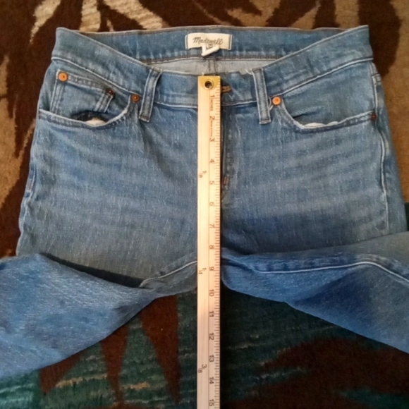 Madewell The Low Rise Perfect Vintage Jean Skinny Cotton Womens 28 - Picture 7 of 11